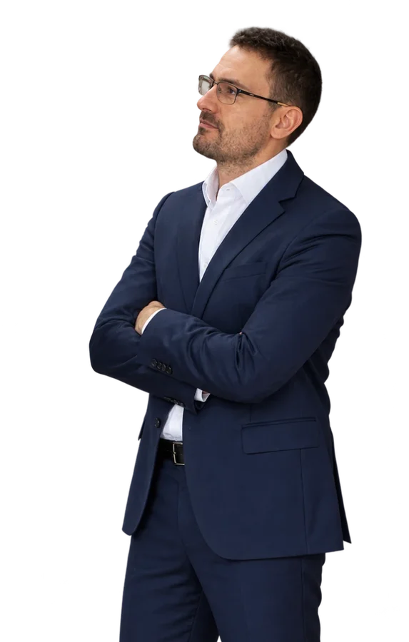 Valentin Pierre, bras croisés
