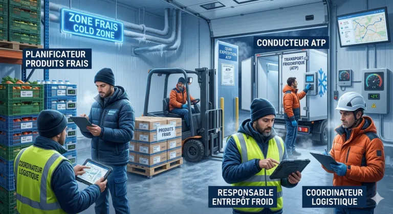 Les métiers de la logistique frigorifique : qui fait quoi ?