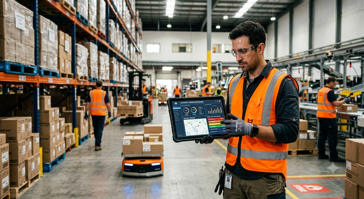 Intelligence artificielle et supply chain : le guide complet