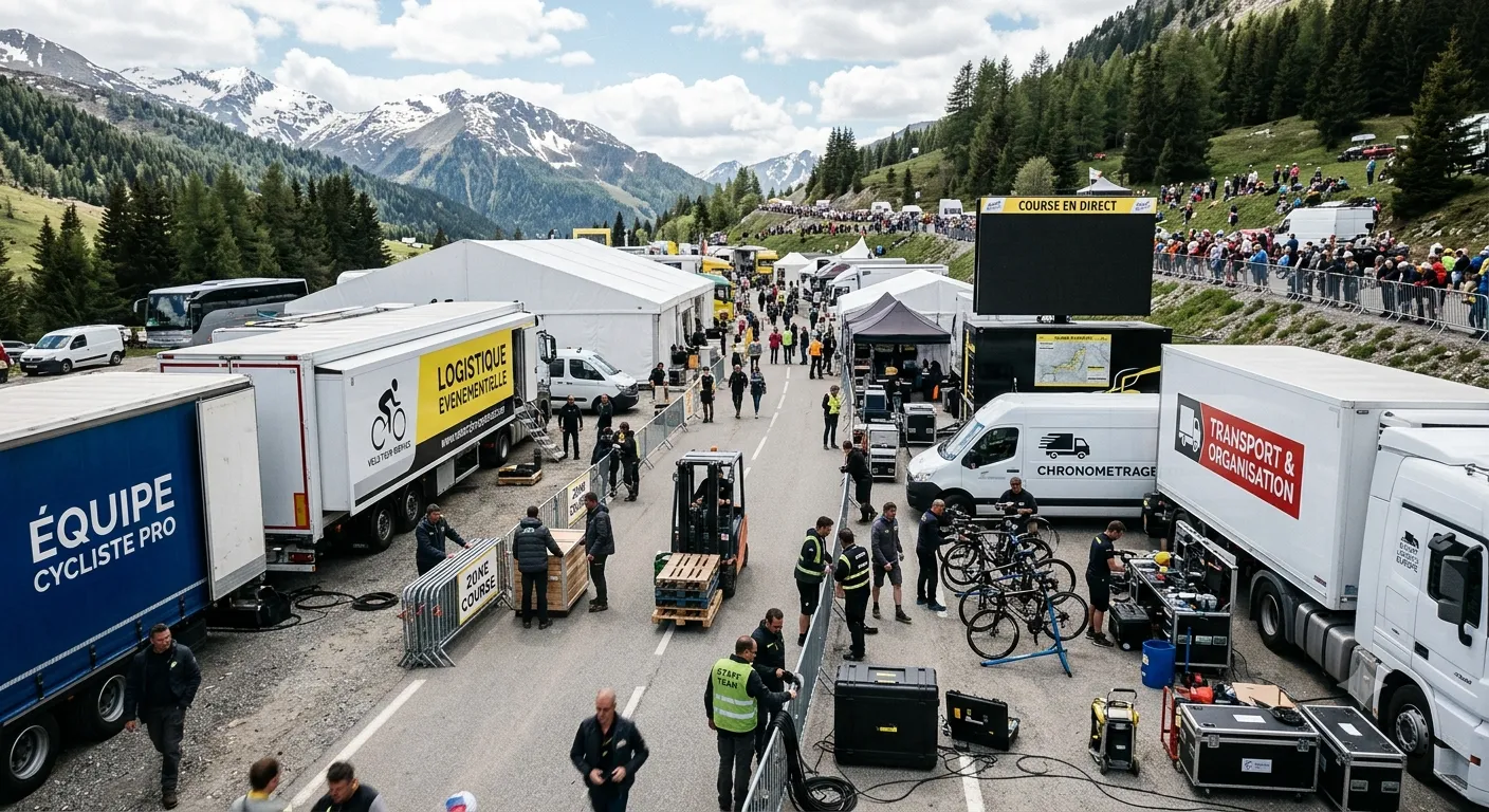 Logistique du Tour de France : les coulisses de la Grande Boucle