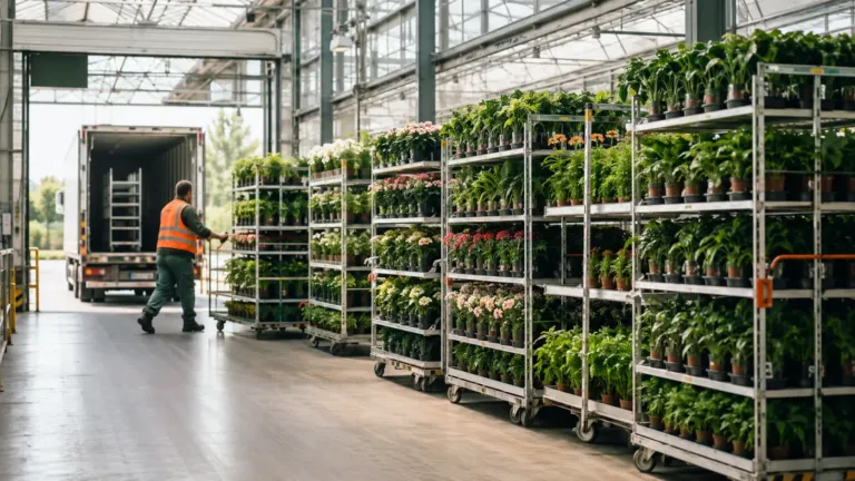 Logistique des plantes : les coulisses de la filière végétale