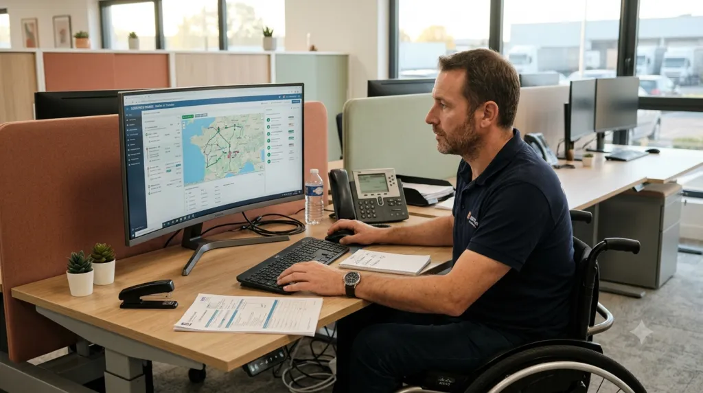 Travailler en logistique et transport avec une RQTH : c'est possible !