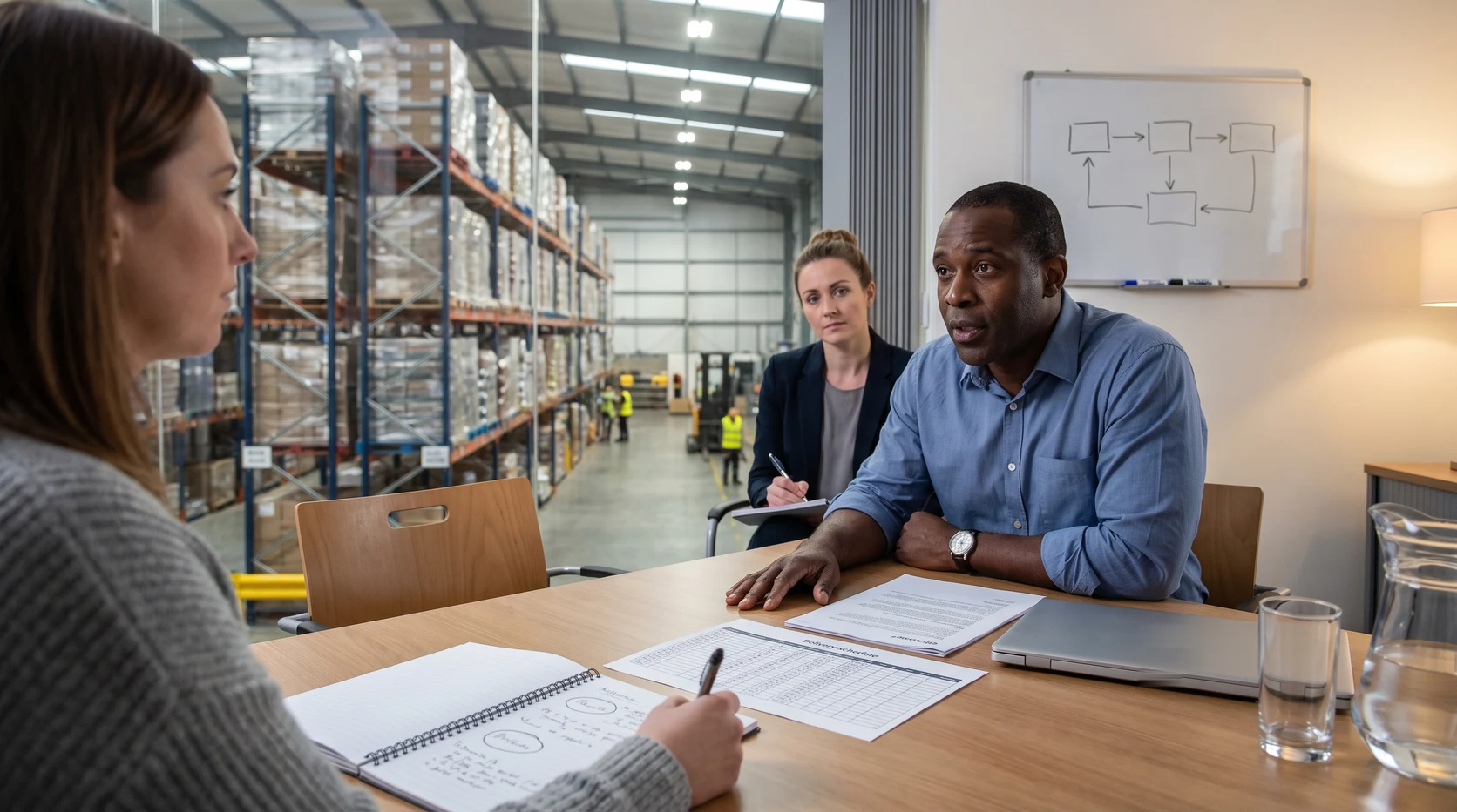 Mise en situation de négociation en entretien supply chain