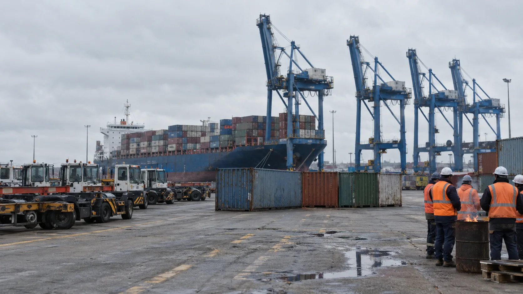 Grève des dockers : ports à l’arrêt le 30 octobre, nouvel appel le 5 novembre