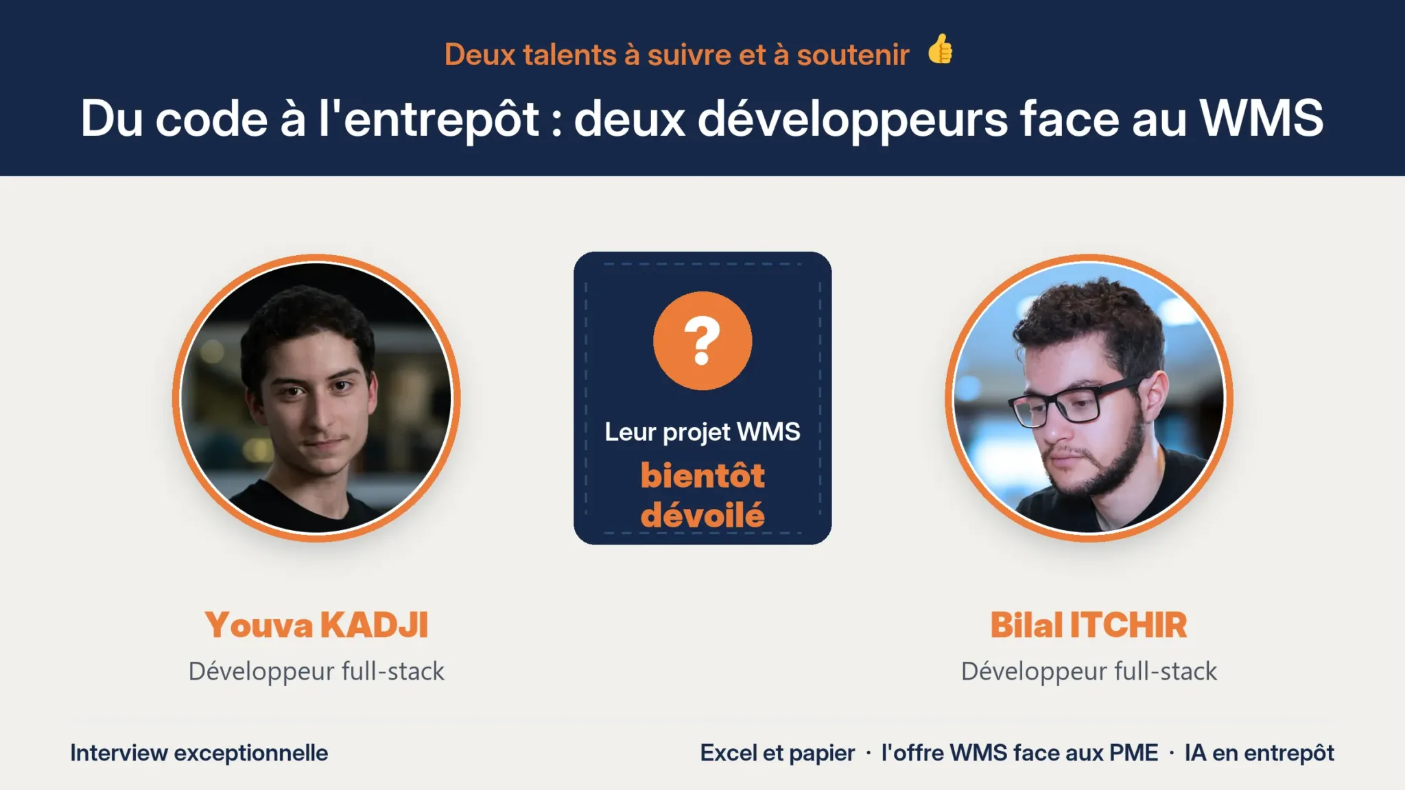 Du code à l’entrepôt : deux développeurs face au WMS